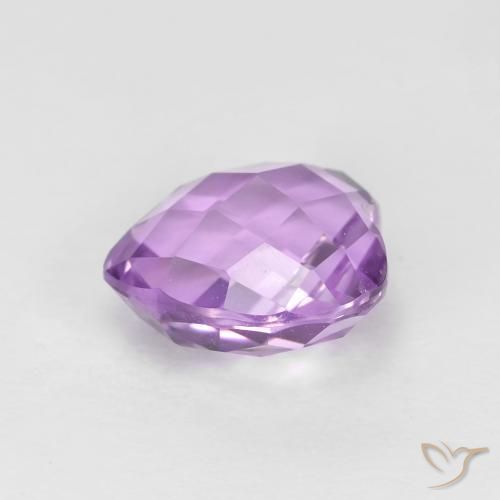 9,17 ctw natürlicher Mittelrosa Violett Amethyst, Herz, VVS