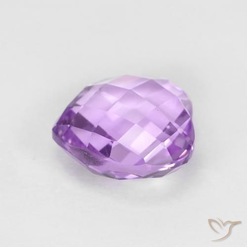 9,17 ctw natürlicher Rosaig-violett Amethyst, Herz, VVS