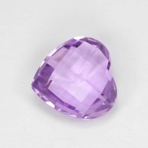 9,17 ctw natürlicher Mittelrosa Violett Amethyst, Herzform, VVS
