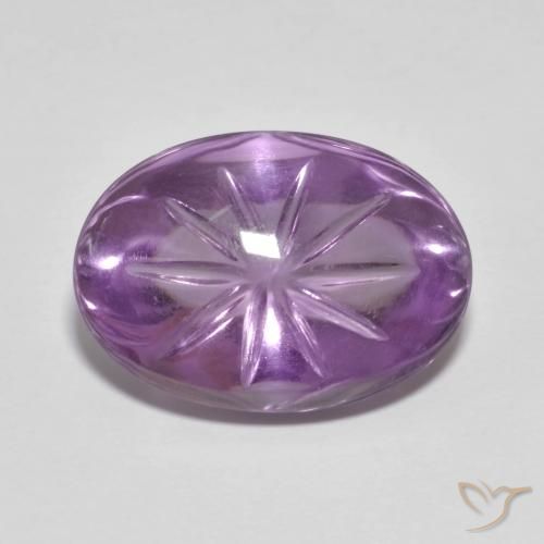 8.81ct Natürlicher Mittelviolett Amethyst, Oval, Transparent