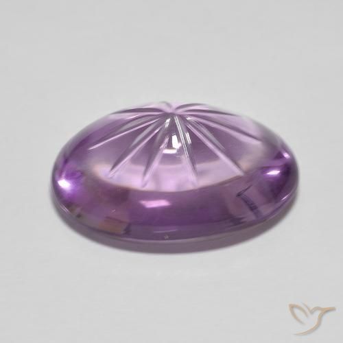 9,17 ctw natürlicher Mittelviolett Amethyst, Oval, Transparent
