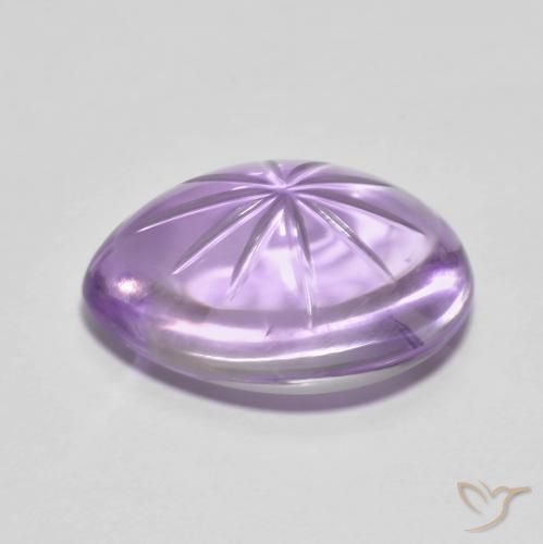 9,17 ctw natürlicher Mittelviolett Amethyst, Birnenform, Transparent