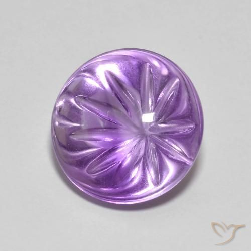 9,17 ctw natürlicher Iris Violett Amethyst, Runden, Transparent