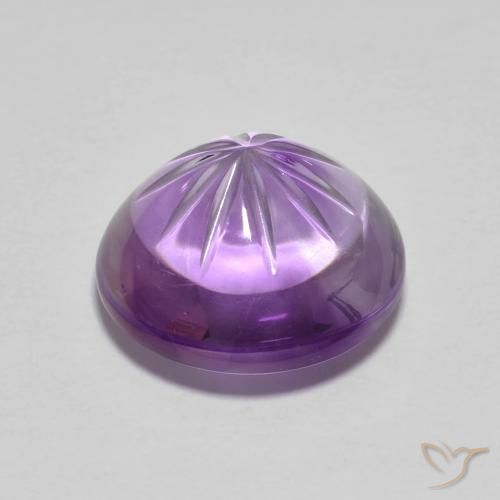 9,17 ctw natürlicher Iris Violett Amethyst, Runden, Transparent