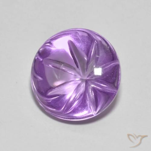 9,17 ctw natürlicher Iris Violett Amethyst, Runden, Transparent