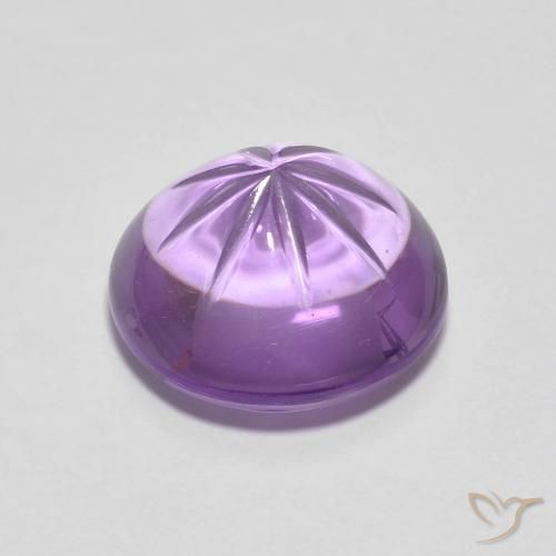9,17 ctw natürlicher Iris Violett Amethyst, Runden, Transparent