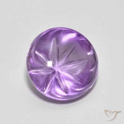 9,17 ctw natürlicher Iris Violett Amethyst, Runden, Transparent