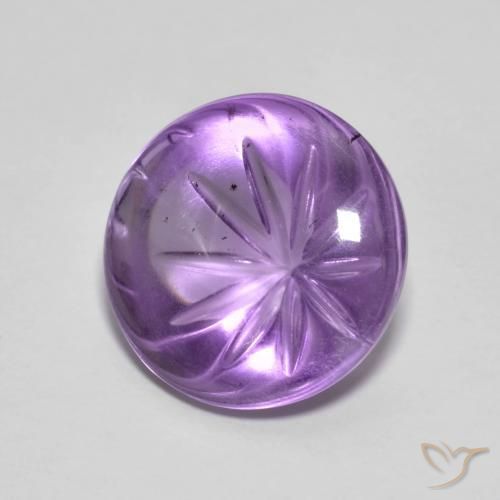 9,17 ctw natürlicher Iris Violett Amethyst, Runden, Transparent