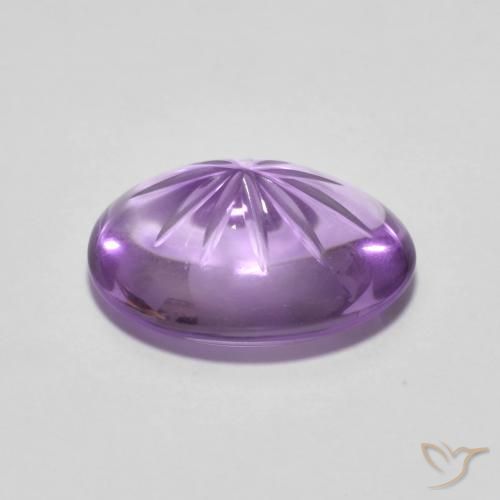 9,17 ctw natürlicher Mittelviolett Amethyst, Oval, Transparent
