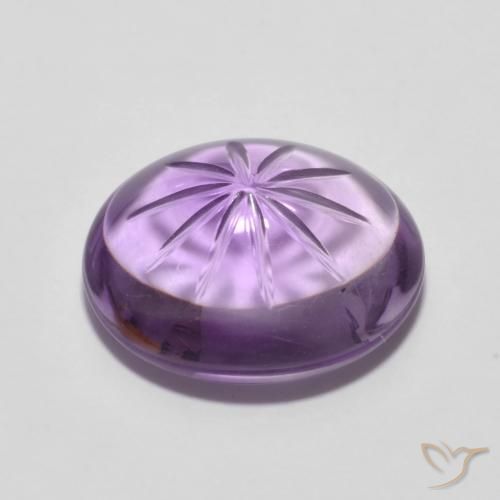 9,17 ctw natürlicher Iris Violett Amethyst, Oval, Transparent