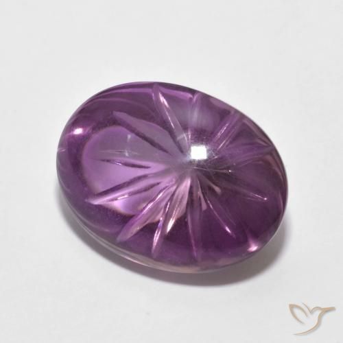 9,17 ctw natürlicher Rosaig-violett Amethyst, Oval Schliff, Transparent