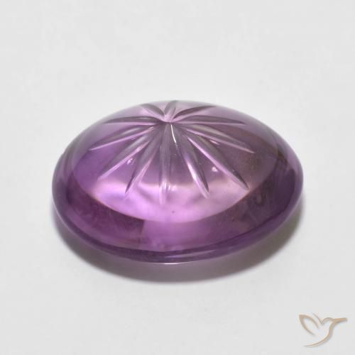 9,17 ctw natürlicher Rosaig-violett Amethyst, Oval Schliff, Transparent