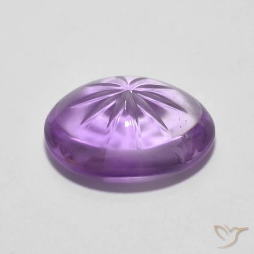 9,17 ctw natürlicher Mittelviolett Amethyst, Oval, Transparent