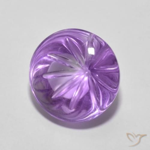 9,17 ctw natürlicher Iris Violett Amethyst, Runden, Transparent