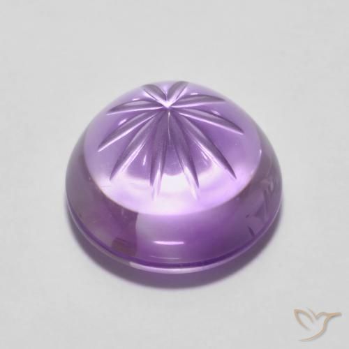 9,17 ctw natürlicher Iris Violett Amethyst, Runden, Transparent