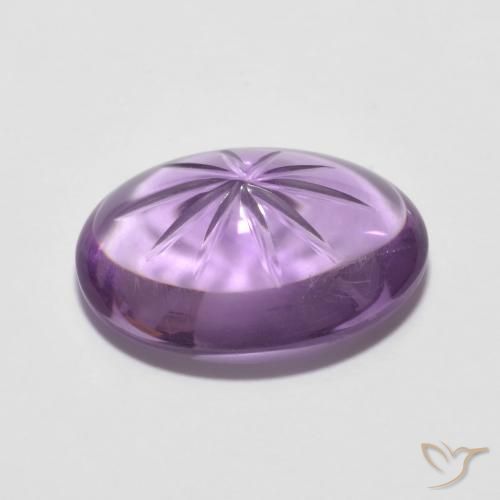 9,17 ctw natürlicher Mittelviolett Amethyst, Oval, Transparent