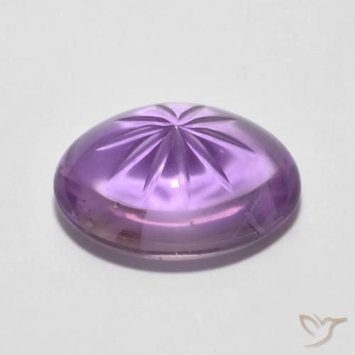 9,17 ctw natürlicher Mittelviolett Amethyst, Oval, Transparent