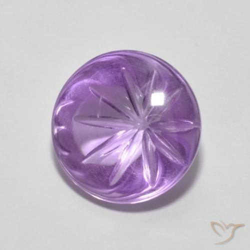 9,17 ctw natürlicher Iris Violett Amethyst, Runden, Transparent