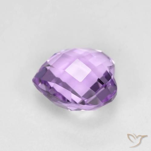 9,17 ctw natürlicher Mittelviolett Amethyst, Herz, VVS