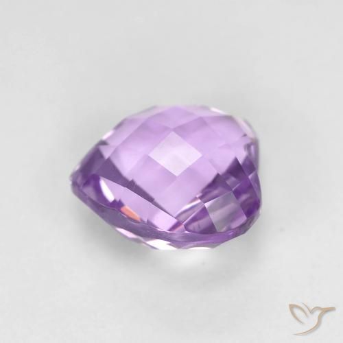 9,17 ctw natürlicher Mittelviolett Amethyst, Herz, VVS