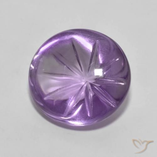 9,17 ctw natürlicher Intensives Violett Amethyst, Oval, Transparent