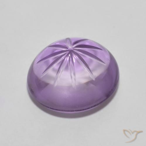 9,17 ctw natürlicher tiefviolett Amethyst, Runden, Transparent