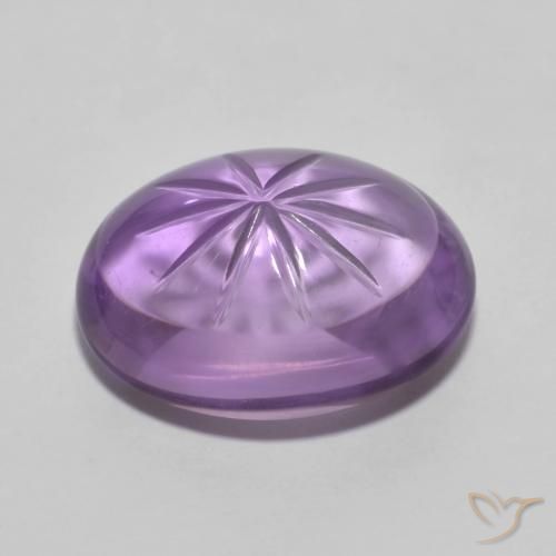 9,17 ctw natürlicher Mittelviolett Amethyst, Oval, Transparent