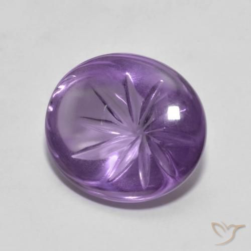 9,17 ctw natürlicher tiefviolett Amethyst, Oval, Transparent