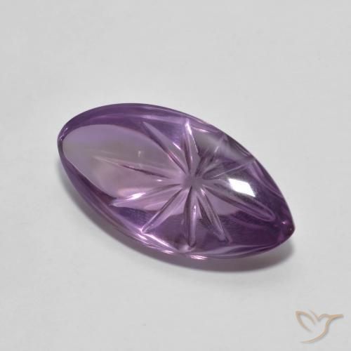 9,17 ctw natürlicher Mittelviolett Amethyst, Marquise, Transparent