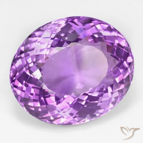 9,17 ctw natürlicher Tiefviolettes Violett Amethyst, Oval, VVS-VS
