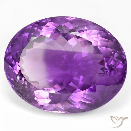 9,17 ctw natürlicher Medium Dark-Violet Amethyst, Oval, VS