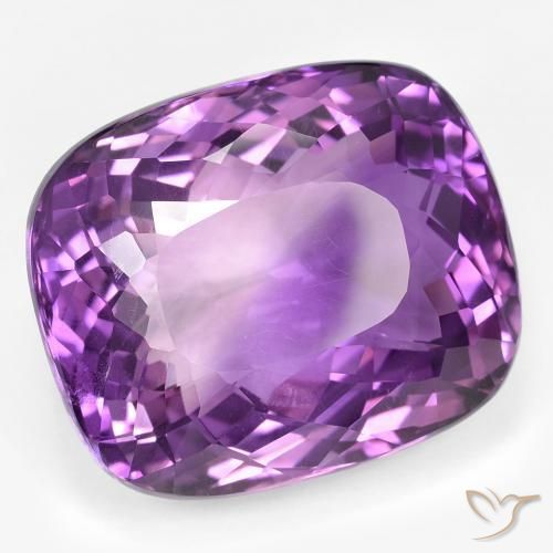 9,17 ctw natürlicher Mittelviolett Amethyst, Kissen, VVS-VS