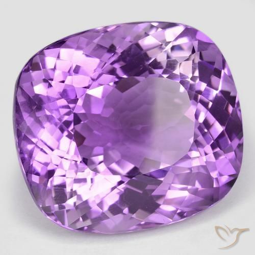 9,17 ctw natürlicher Mittelviolett Amethyst, Kissen, VVS-VS