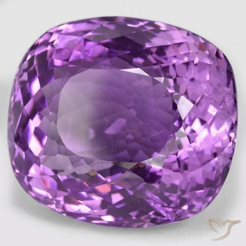 9,17 ctw natürlicher Mittelviolettes Violett Amethyst, Kissen, VS