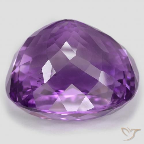 9,17 ctw natürlicher Mittelviolettes Violett Amethyst, Kissen, VS