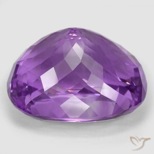 9,17 ctw natürlicher Lebhaftes Violett Amethyst, Kissen, IF