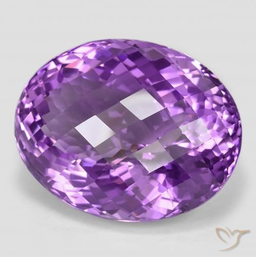 9,17 ctw natürlicher Mittelviolettes Violett Amethyst, Oval, VVS-VS