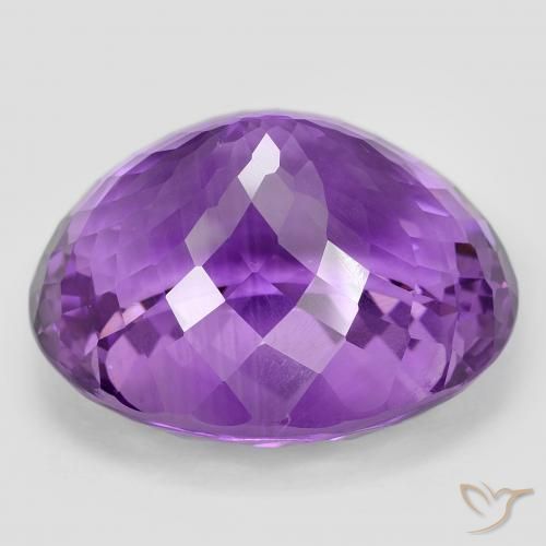 9,17 ctw natürlicher Mittelviolett Amethyst, Oval, VVS