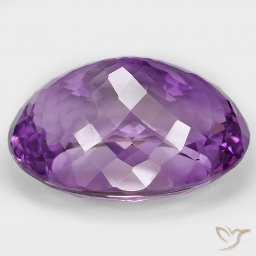 9,17 ctw natürlicher Lebhaftes rosa Violett Amethyst, Oval, VVS-VS