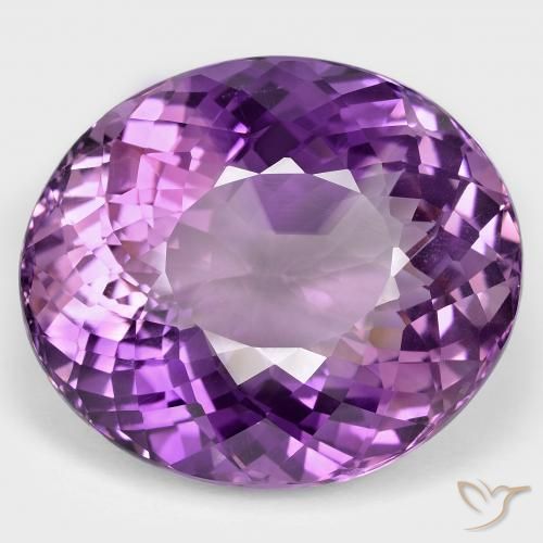 82.02ct Natürlicher Lebhaftes rosa Violett Amethyst, Oval, VVS