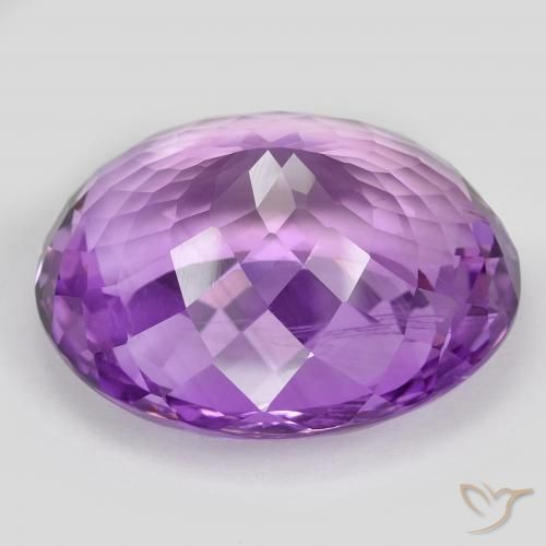9,17 ctw natürlicher Lebhaftes Violett Amethyst, Oval, VVS-VS