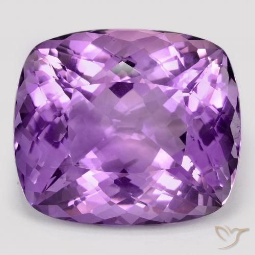 55.74ct Natürlicher Intensives Violett Amethyst, Kissen, VVS