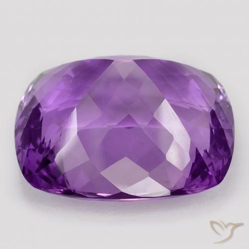 9,17 ctw natürlicher Intensives Violett Amethyst, Kissen, VVS