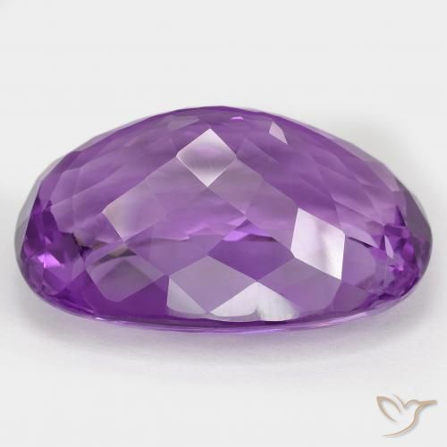 9,17 ctw natürlicher Lebhaftes Violett Amethyst, Kissen, VVS