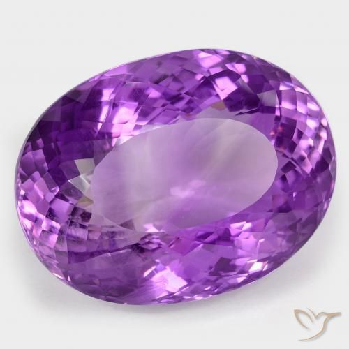 9,17 ctw natürlicher Intensives Violett Amethyst, Oval, VS
