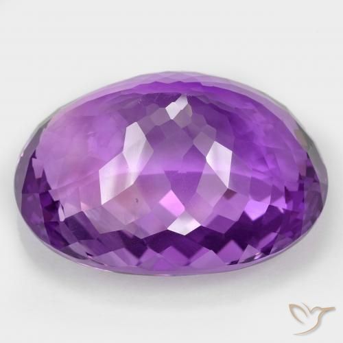 9,17 ctw natürlicher Intensives Violett Amethyst, Oval, VS