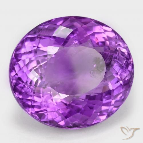9,17 ctw natürlicher Intensives Violett Amethyst, Oval, VS