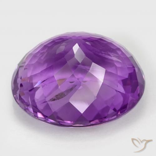 9,17 ctw natürlicher Intensives Violett Amethyst, Oval, VS