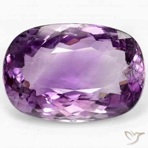 60.06ct Natürlicher Hell-Mittelviolett Amethyst, Kissen, VS