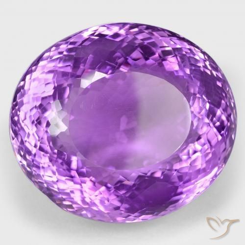 9,17 ctw natürlicher Intensives Violett Amethyst, Oval, VS